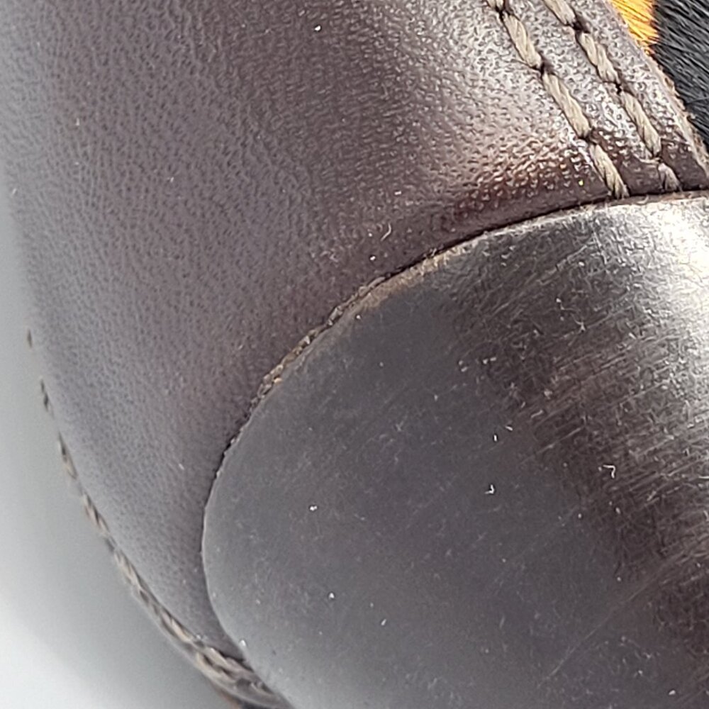 Tory Burch Halima Animal Print Lace-Up Booties - Picture 5 of 16